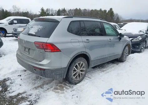 2021 Volkswagen Tiguan 2.0T S из США, поврежденный, VIN 3VV0B7AX4MM027947